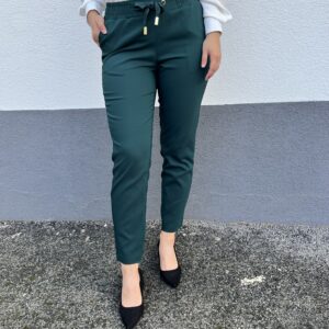 Smaragdové nohavice Sue Nohavice Woman Style
