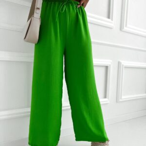 Nohavice Klára – zelené Bestseller Woman Style